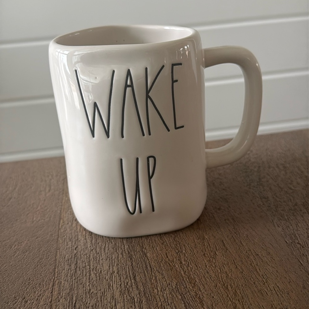 Rae Dunn “Wake Up” Mug
